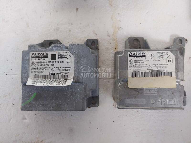 36.ELEKTRONIKA AIRBAG MODULE za Citroen C6 od 2005. do 2010. god. - 9661384680