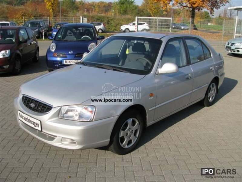 polovni delovi za Hyundai Accent od 2000. do 2005. god.
