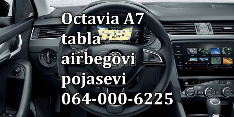 octavia  tabla, pojas, airbag za Škoda Octavia