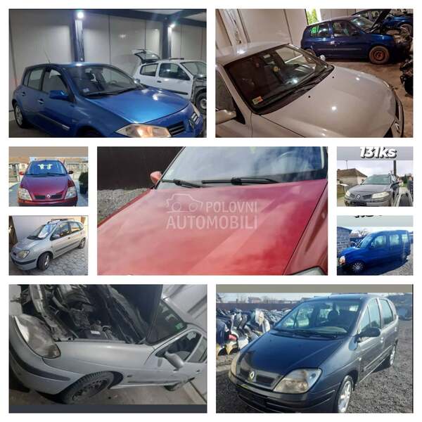 Povoljni delovi za Renault Clio, Espace, Grand Espace ... od 2000. do 2012. god.