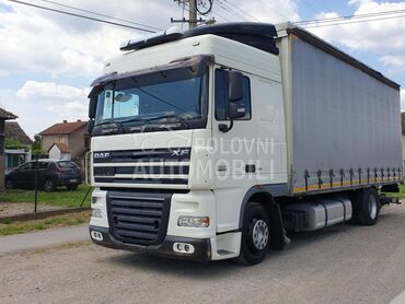DAF 105.410 (može zamena), 13.999 €, 2008. , 765.000 km, Sanduk sa ceradom, Dizel, 12902 cm3, Automatski menjač, Jelenča