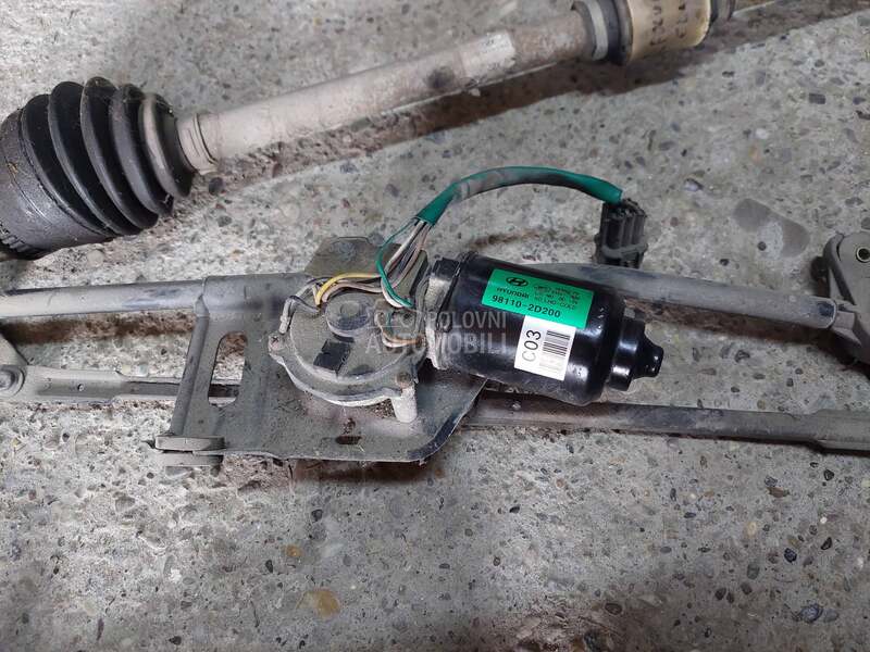 motor prednjeg brisaca za Hyundai Elantra