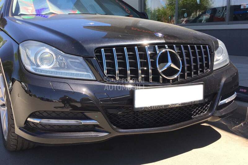 GT Maska Gril C W204 Hrom za Mercedes Benz C 180, C 200, C 220 ...