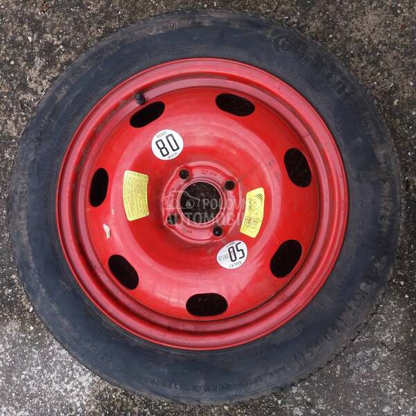 rezervni tocak copavac 16 za Peugeot 307, 308, 3008 ...