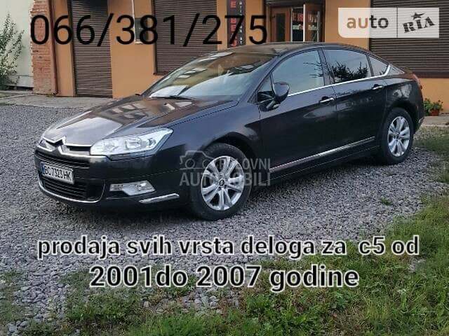 delovi za c5 za Citroen C5 od 2001. do 2007. god.
