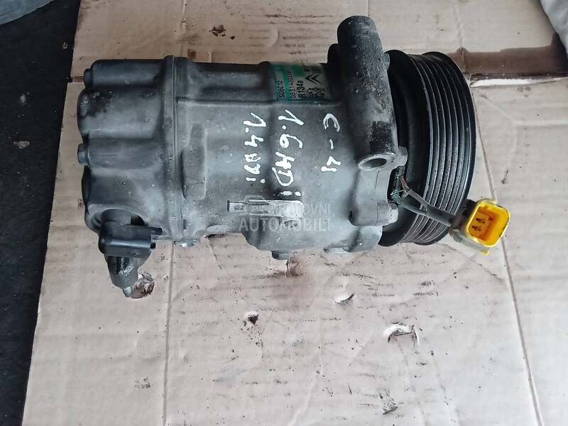 kompresor klime 1,6.1,4hdi za Citroen C4 od 2002. do 2008. god.