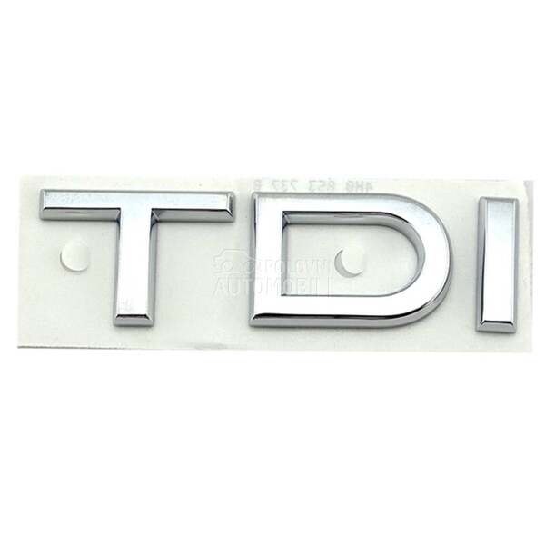Samolepljiv znak TDI za Audi Ostalo