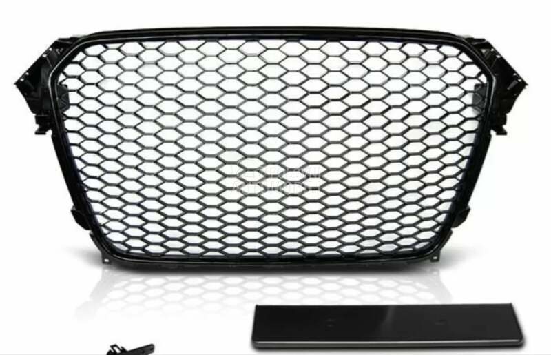 RS Grill Maska A4 B8 Restyling za Audi A4, S4, RS4 ...