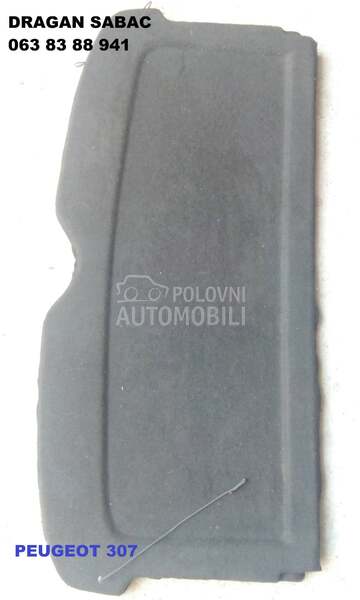 Daska, roletna, polica za Peugeot 206, 208, 308 ... od 1996. do 2012. god.