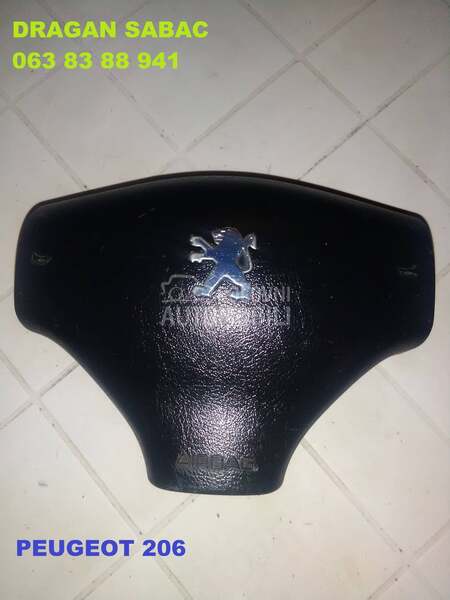 Vazdušni jastuk - airbag za Peugeot 206, 308, 106 ... od 1996. do 2012. god.