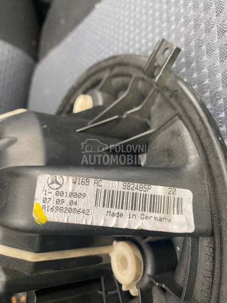 W169 Ventilator kabine za Mercedes Benz A Klasa od 2004. do 2012. god.