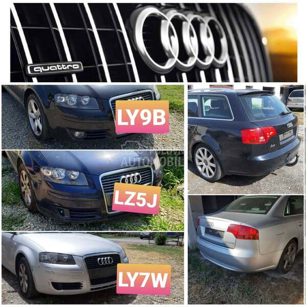 KOMPLETAN AUTO U DELOVIMA za Audi A3, A4, A6 od 2004. do 2012. god.