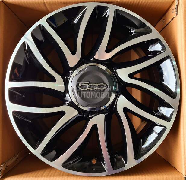 Aluminijumske felne fiat 500L original 17" 5 x 98