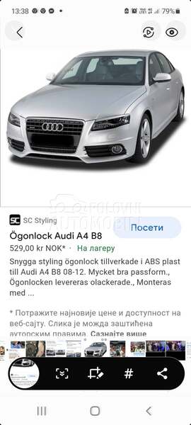Vrata za Audi A4 od 2008. do 2012. god.