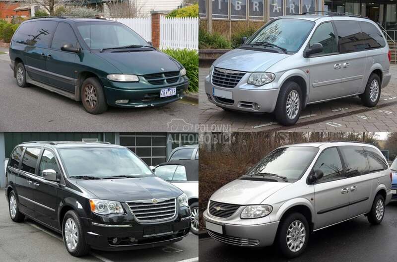 Osovina i poluosovina za Chrysler 300M, Voyager od 1995. do 2015. god.