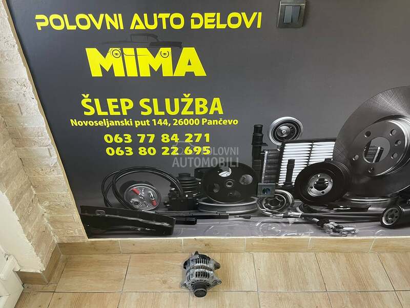 Alternator 1.7CDTI za Opel Meriva od 2010. do 2017. god.