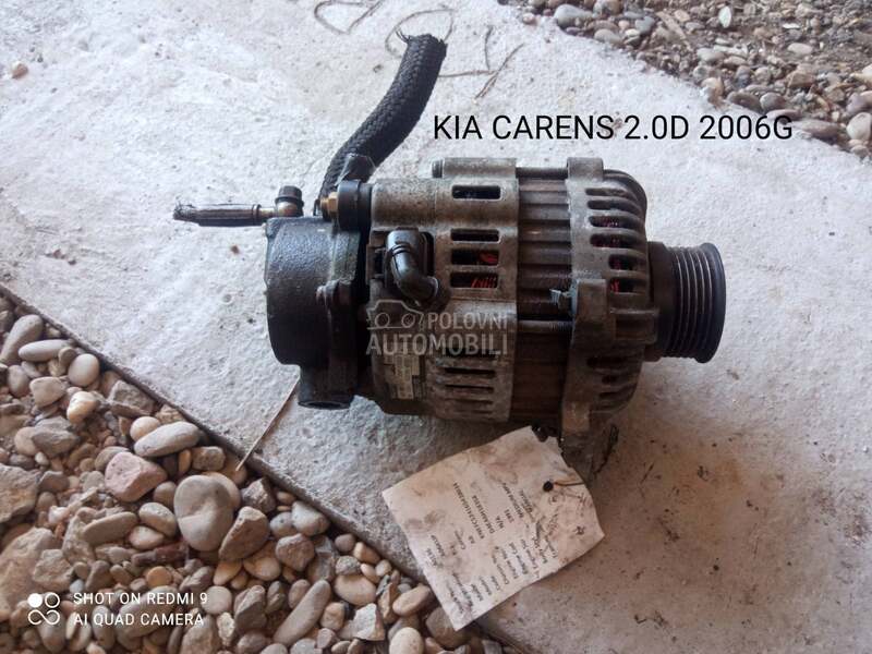 Alternator 2.0 crdi za Hyundai Elantra, ix35, Santa Fe ... od 2001. do 2010. god.