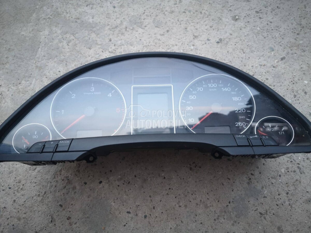 km sat za Audi A4 od 2001. do 2009. god.