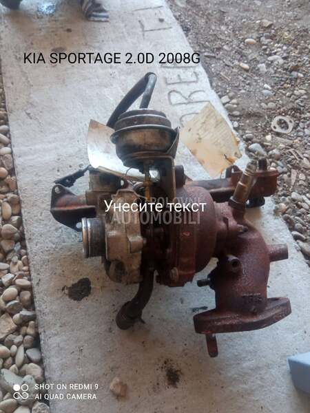 turbina 2.0 crdi za Kia Sportage
