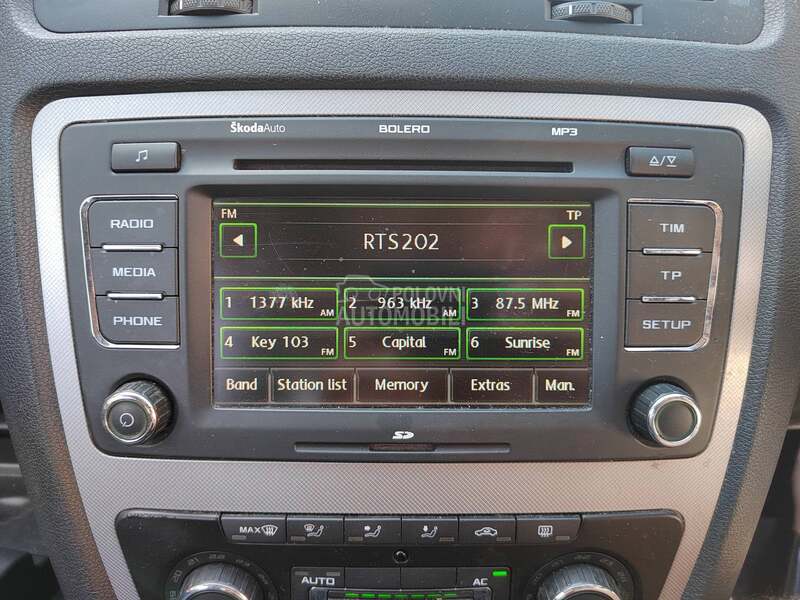 multimedia  bolero za Škoda Octavia