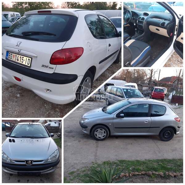 polovni orginalni delovi za Peugeot 206, 307, 406 ... od 1997. do 2003. god.