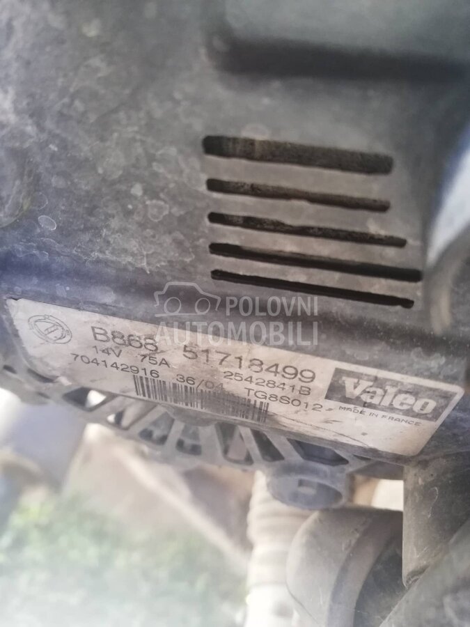 Alternator 1.3 CDTI za Opel Agila od 2000. do 2007. god.