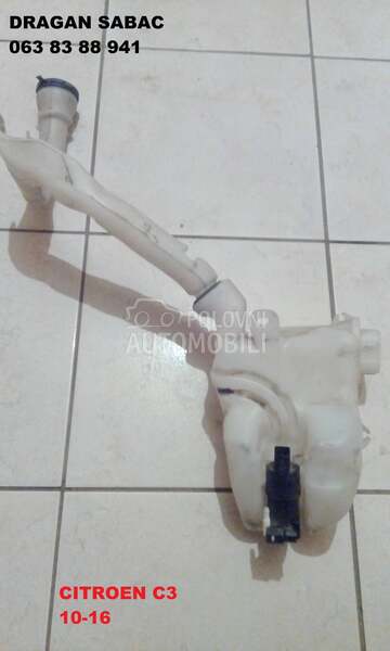 Boca sistem za pranje stakala za Citroen Berlingo, C2, C3 ... od 1996. do 2012. god.