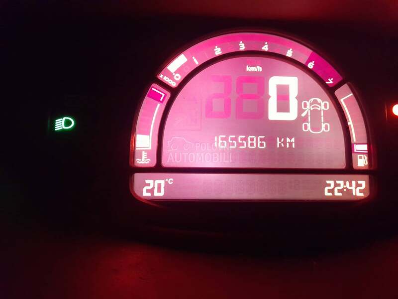 kilometar sat za Renault Modus od 2003. do 2007. god.