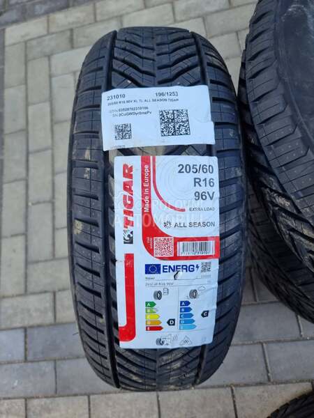 Tigar 205/60 R16 Sve sezone