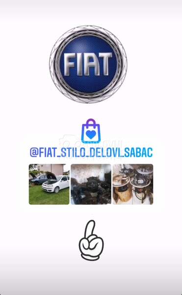 Polovni delovi za Fiat Punto, Stilo od 2001. do 2007. god.