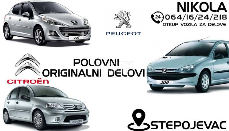poluosovina za Citroen C3