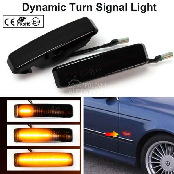 LED BOCNI DYNAMIC MIGAVCI za BMW 518, 520, 523 ...
