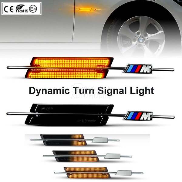 LED BOCNI DYNAMIC MIGAVCI za BMW 125, 116, 118 ...