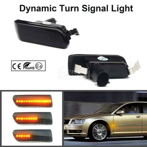LED BOCNI DYNAMIC MIGAVCI za Audi A8, Ostalo