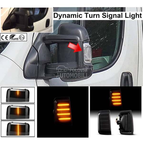 LED DYNAMIC MIGAVCI RETROVIZOR za Citroen Ostalo