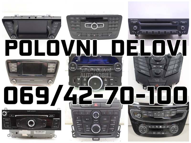 Radio CD 1.6 2.0 HDI za Citroen Berlingo, C3, C4 ...