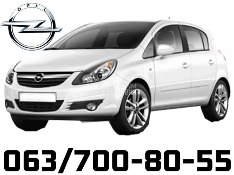 Ostali delovi 1.7 1.9 2.0 CDTI za Opel Zafira, Diplomat, Meriva ... od 2000. do 2016. god.