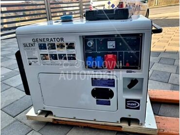 Agregat 7.5kW dizl silent, 950 €, 2025. , Agregati, Raška