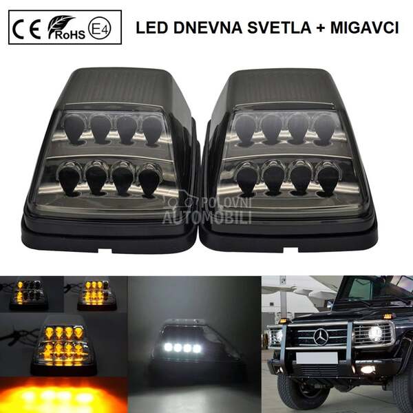 Led migavac na krilu za Mercedes Benz G 230, G 240, G 250 ... od 1990. do 2012. god.