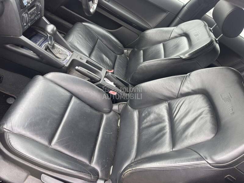 8p s line sedista 3 vrata za Audi A3, A4, A5 ... od 2002. do 2014. god.