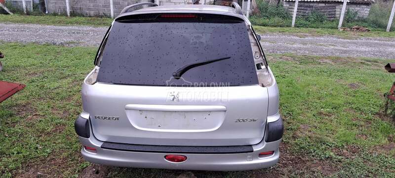zadnji brisac za karavan za Peugeot 206