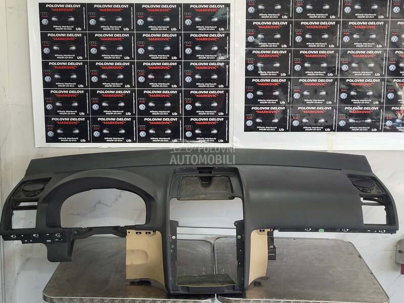 instrument tabla-airbag za Volkswagen Touran od 2004. do 2012. god.