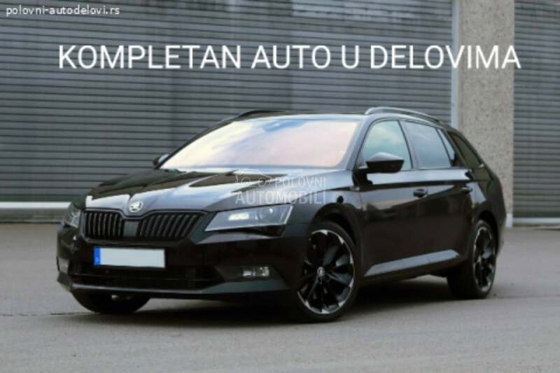 Škoda Superb -  kompletan auto u delovima