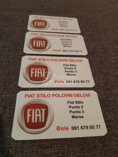 Polovni delovi za Fiat Punto, Stilo od 2002. do 2008. god.