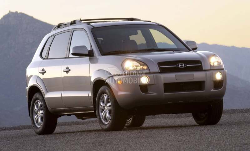 Poluosovina za Hyundai Tucson od 2000. do 2008. god.