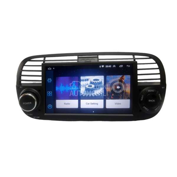 Multimedija za Fiat 500