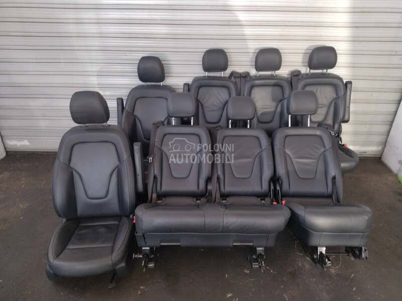 Sedista kozna za Mercedes Benz V 200, V 220, V 250 ... od 2013. do 2021. god.