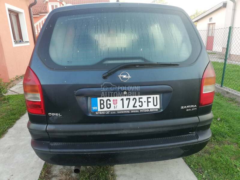 Zadnji branik Z20H za Opel Zafira od 1999. do 2005. god.