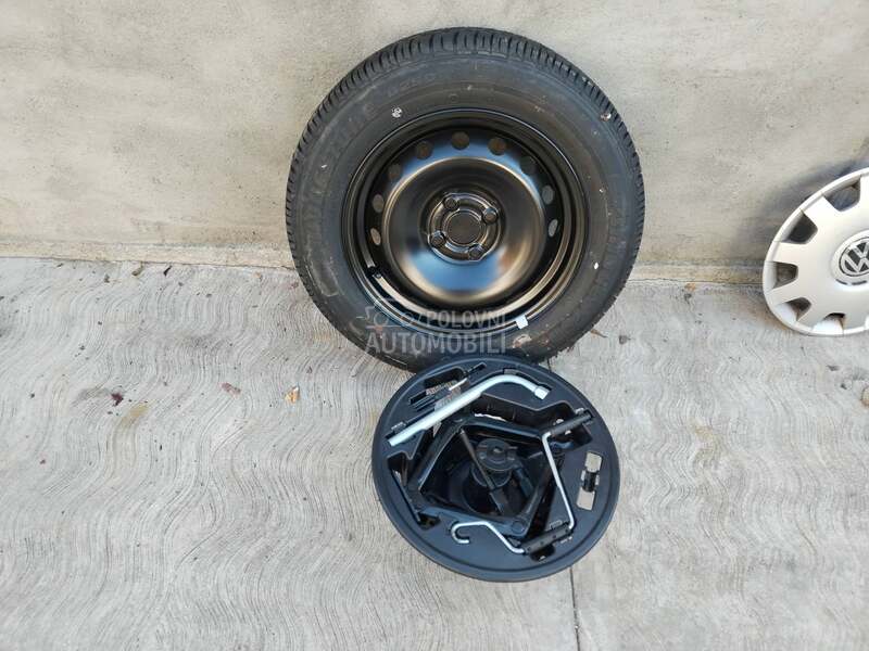 Rezervni tocak 15 coli i alat za Fiat 500, Bravo, Doblo ...