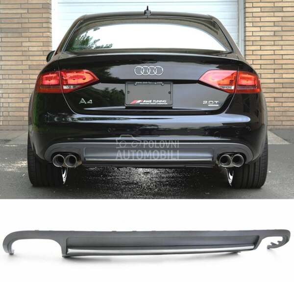 S4 Difuzor za branik A4 B8 za Audi A4